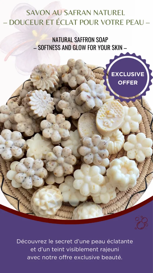 SAVON AU SAFRAN NATUREL